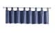 preview thumbnail 4 of 10, Tucker Solid Button Window Kitchen Curtain Valance