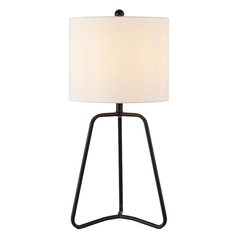 SAFAVIEH Lighting Ibtissam 20" Modern & Contemporary Table Lamp - 11" W x 11" D x 24" H - 11Wx11Dx24H