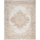preview thumbnail 68 of 135, Nourison Grafix Distressed Vintage Medallion Area Rug 5' 3" x 7' 3" - Ivory/Beige