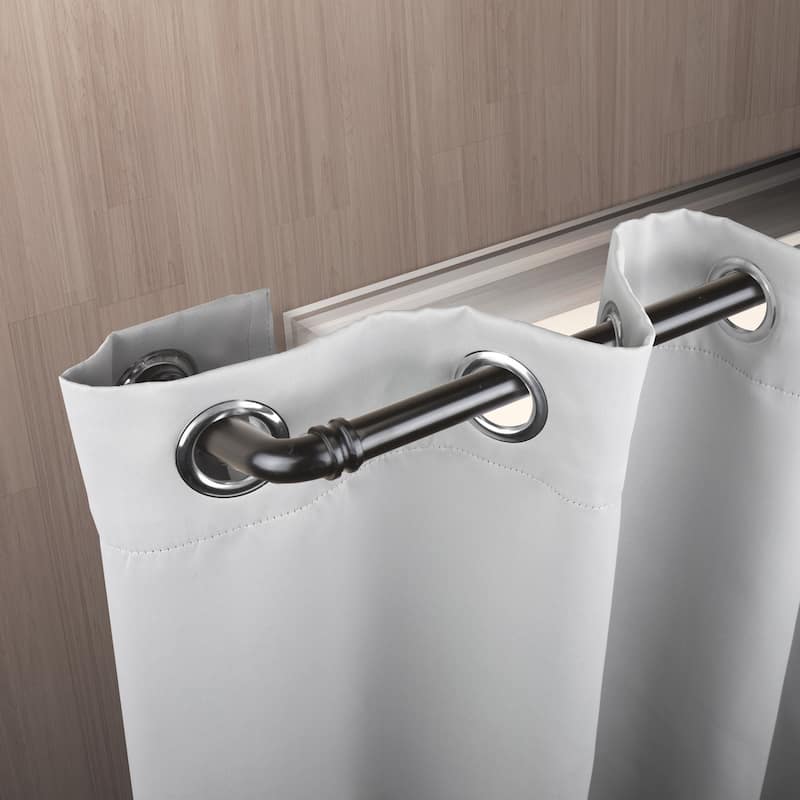 8-inch Blackout Curtain Rod - Steel Bar - Home Imports Emporium - 120