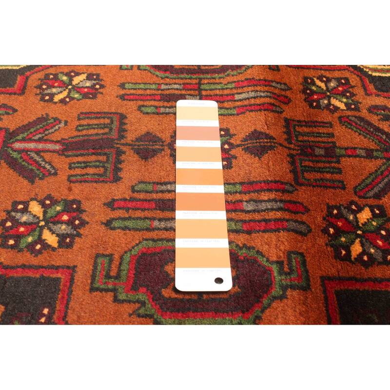 ECARPETGALLERY Hand-knotted Teimani Brown Wool Rug - 3'0 x 5'1