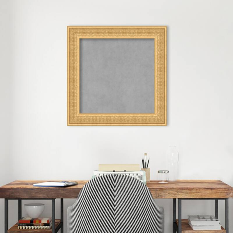 Amanti Art Trellis Gold Framed Magnetic Board