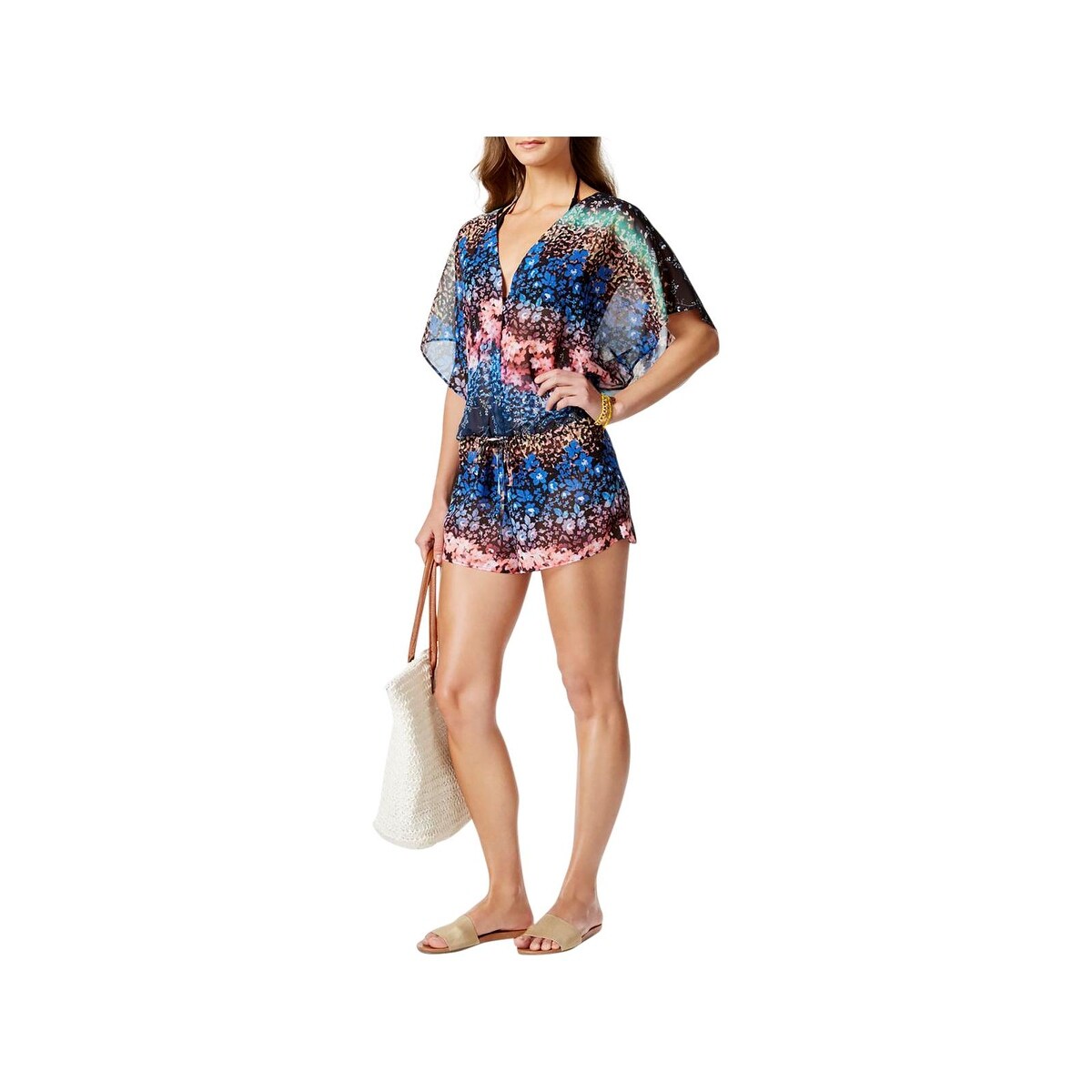 womens romper cover up