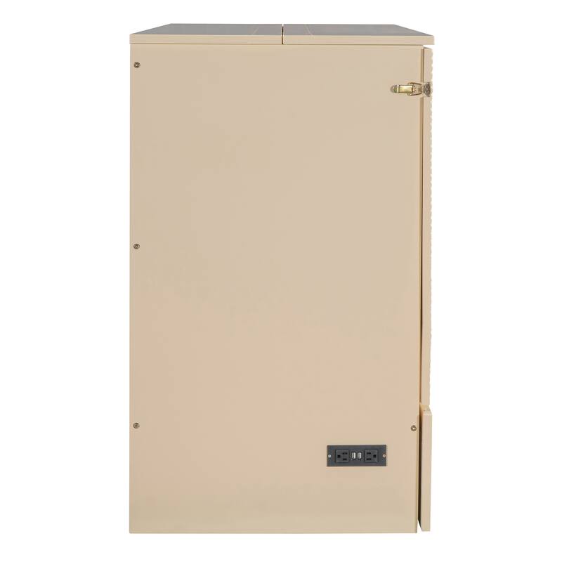 Modern Murphy Bed Wall Bed with Drawer, Sockets and USB Ports