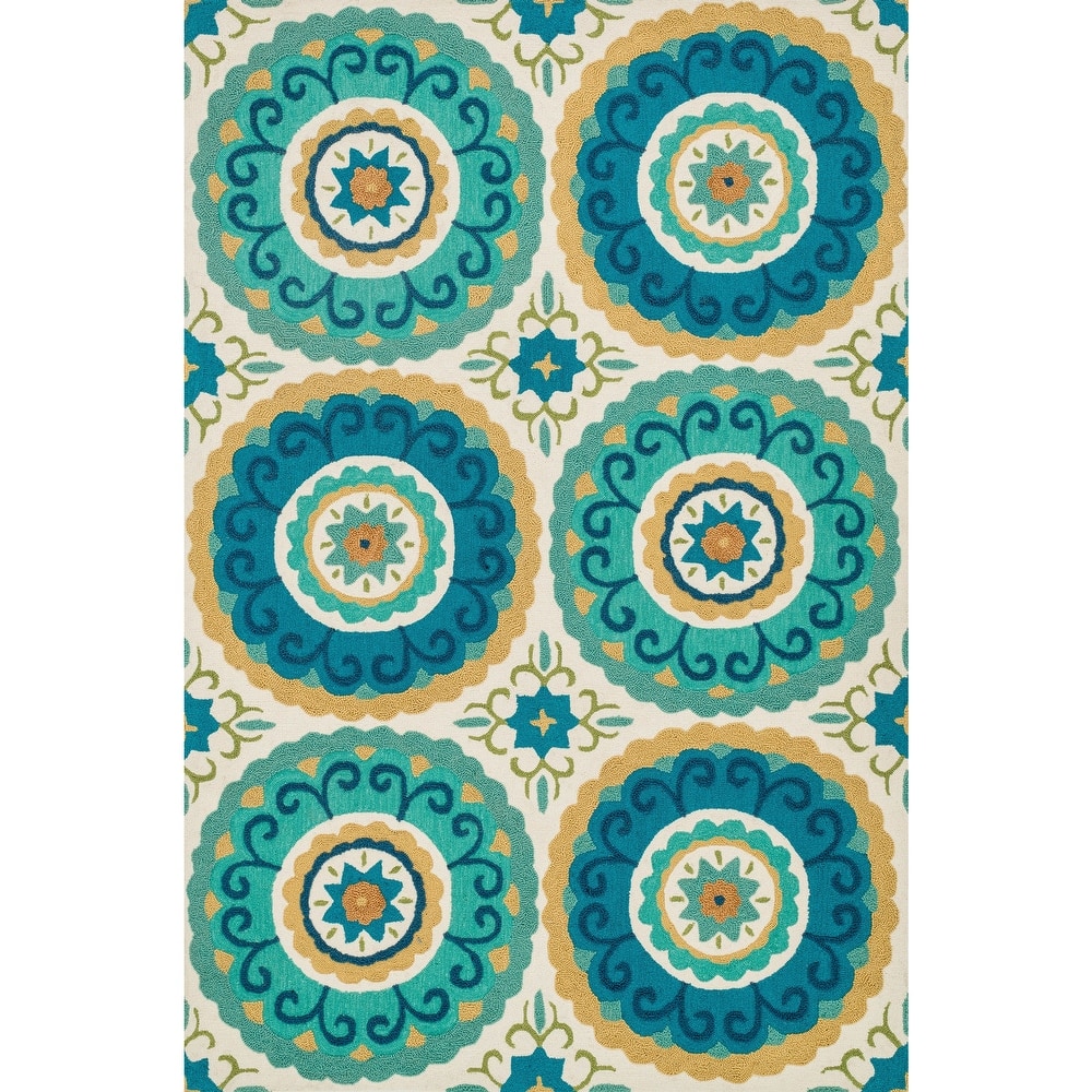 Alexander Home Retro Modern & Contemporary Hand-Hooked Rug