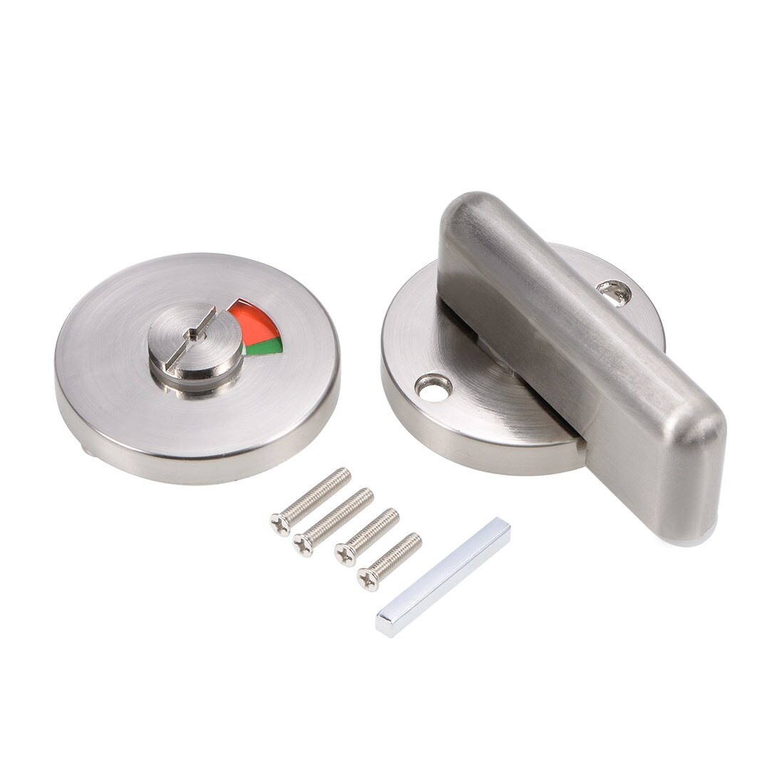 Privacy Indicator Door lock 52mm Dia Stainless Steel for Public Toilet 