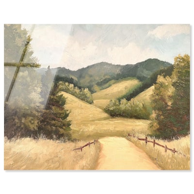 Summer Fields Acrylic by Art Remedy, Ready to Hang