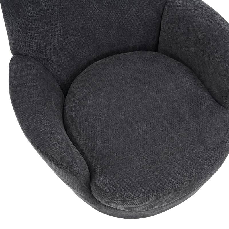 Swivel Barrel Chair,Swivel Accent Chairs Armchair,Round Barrel Chairs