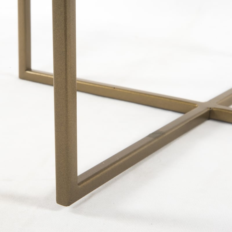 Hoover Nightstand-Antique Brass