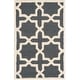preview thumbnail 108 of 183, SAFAVIEH Handmade Cambridge Trudie Geometric Wool Rug 2' x 3' - Dark Grey/Ivory - Rectangle