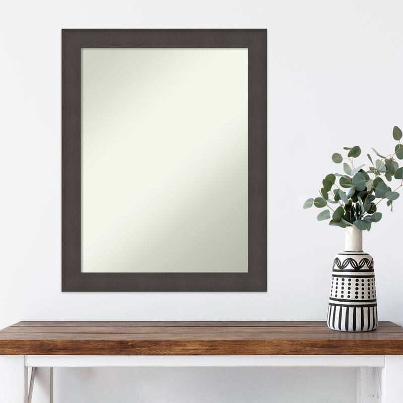 Blaine Narrow Non-Beveled Framed Wall Mirror