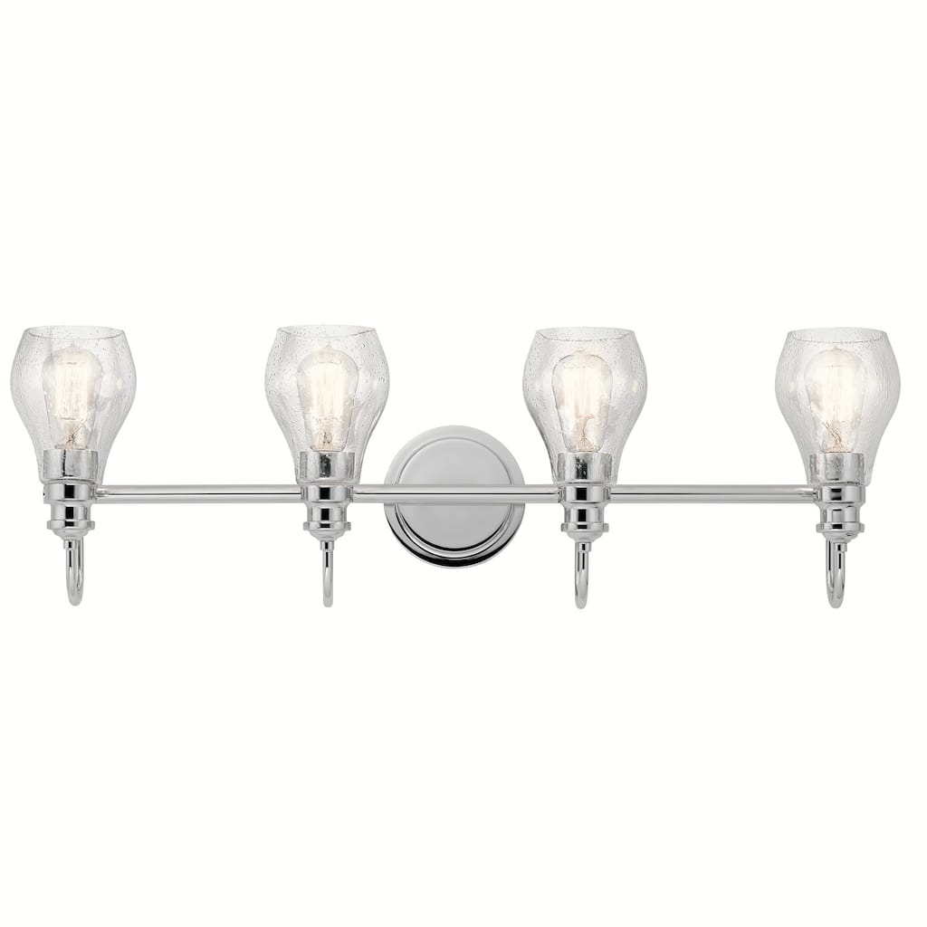 Kichler Greenbrier 4 Light 33, 6" Wide Bathroom Vanity Light