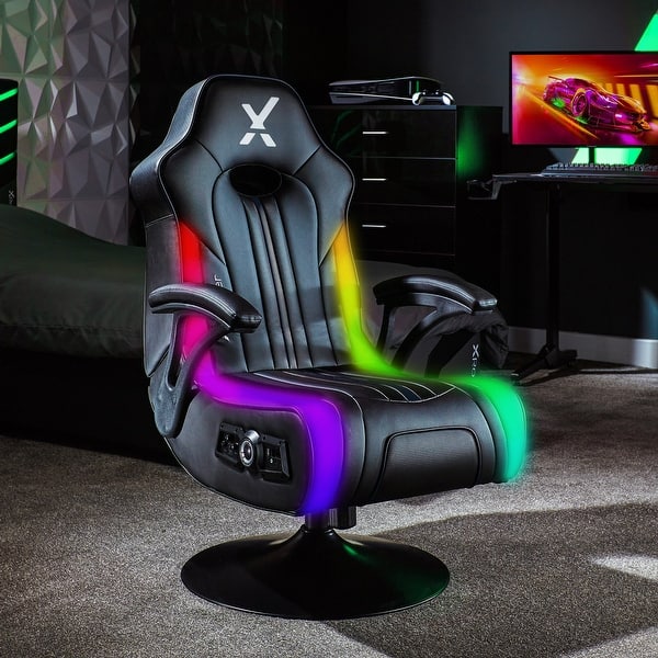gaming chair with bluetooth and vibration 64-inch Latte Light-filtering Pleated Shade main image 1