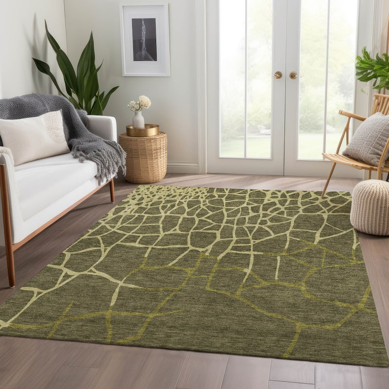 Premium Washable Super Soft Contemporary Webby Mayfield Rug