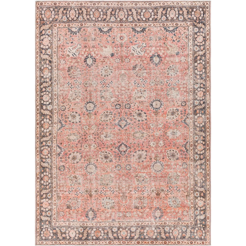 Livabliss Colin Traditional Washable Area Rug