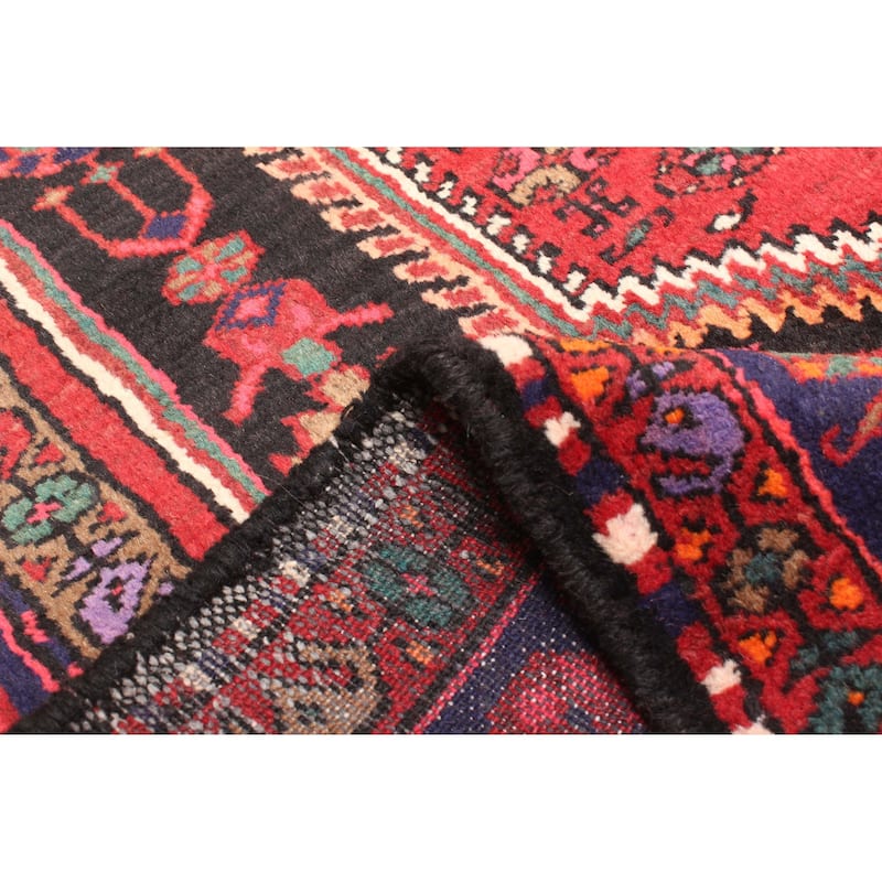 ECARPETGALLERY Hand-knotted Anadol Black Wool Rug - 4'4 x 6'8