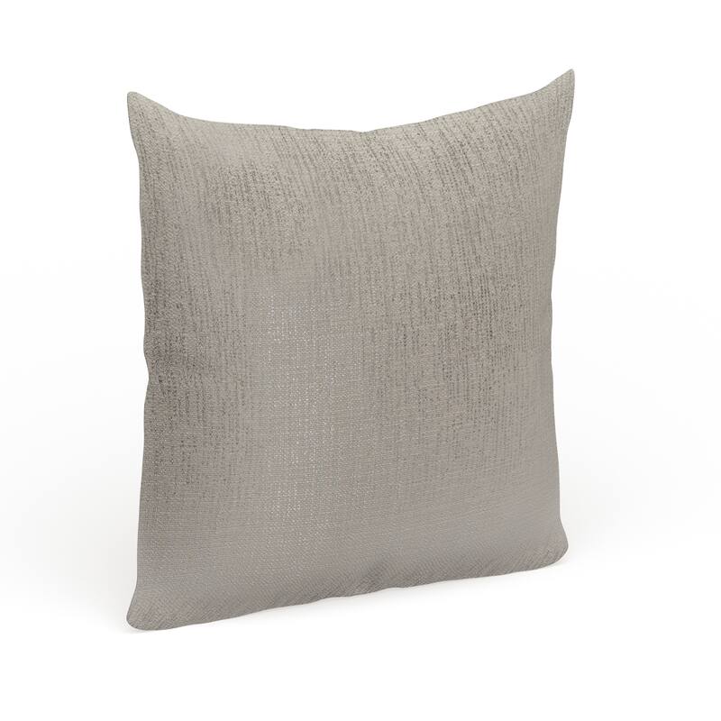Silver Orchid Clift Shimmering Decorative Pillow