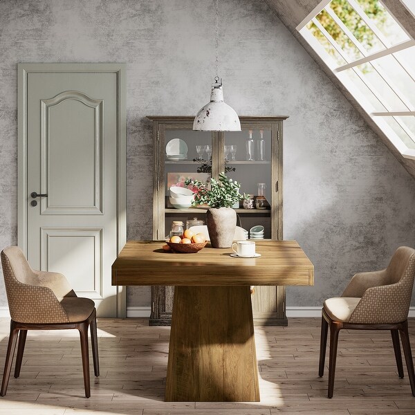 31.5 Inch Square Dining Table Wood Kitchen Table Small Dinner Table Farmhouse Dining Room Table On Sale Bed Bath Beyond 40923358