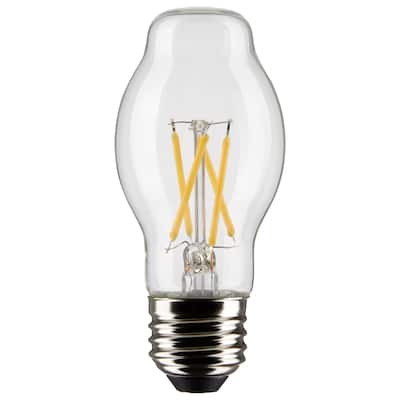 5 Watt BT15 LED - Clear - Medium base - 90 CRI - 4000K - 120 Volt
