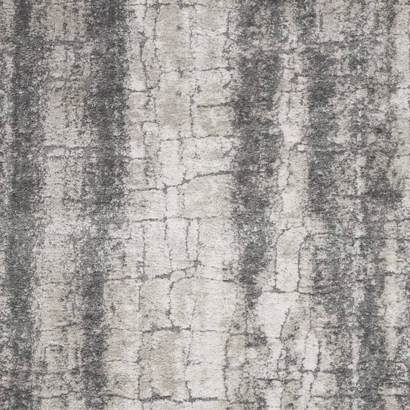 Power Loomed Abstract Modern Stain Resistant Soft Area Rug - 120' X '96' X '0.36