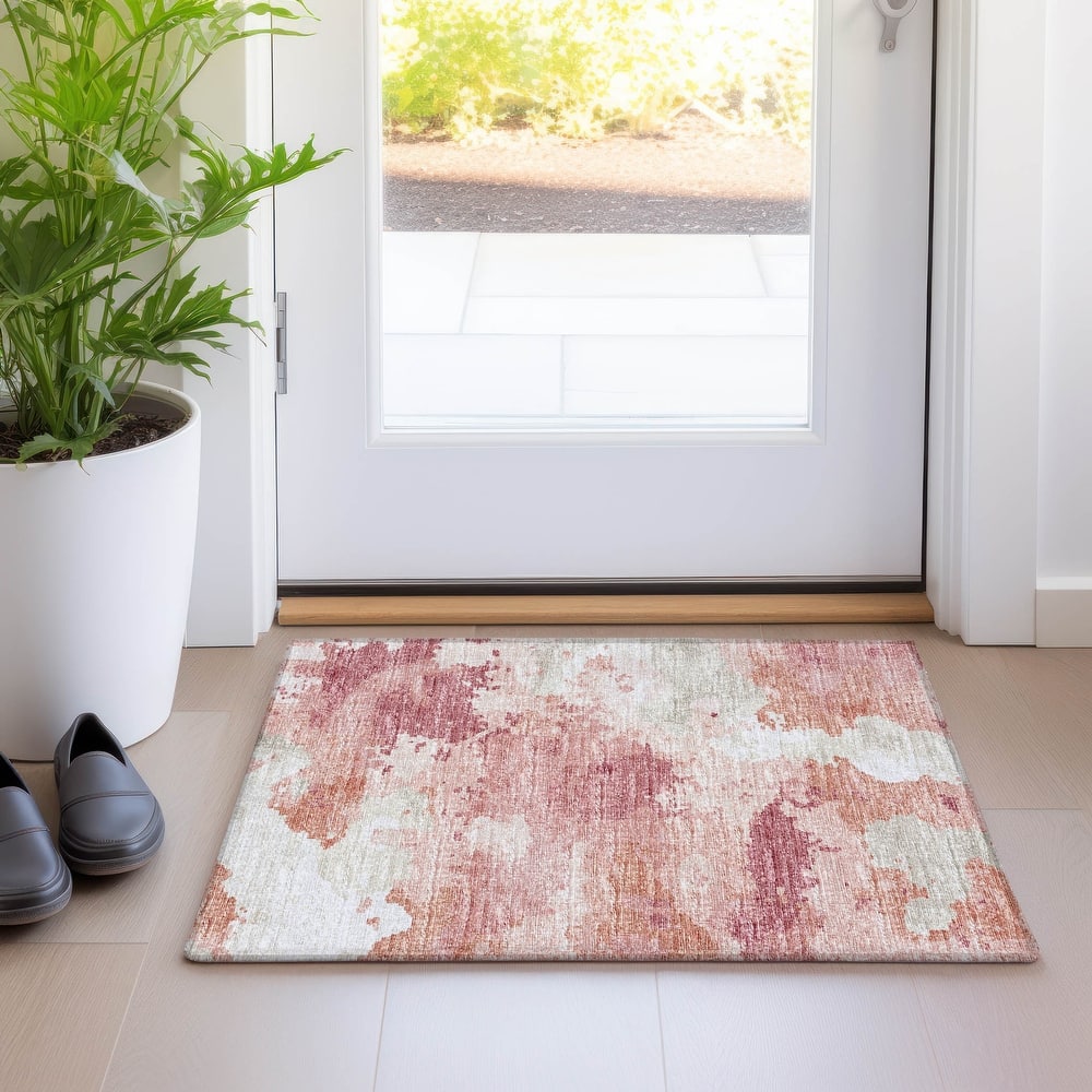 Premium Washable Super Soft Contemporary Abstract Mayfield Rug