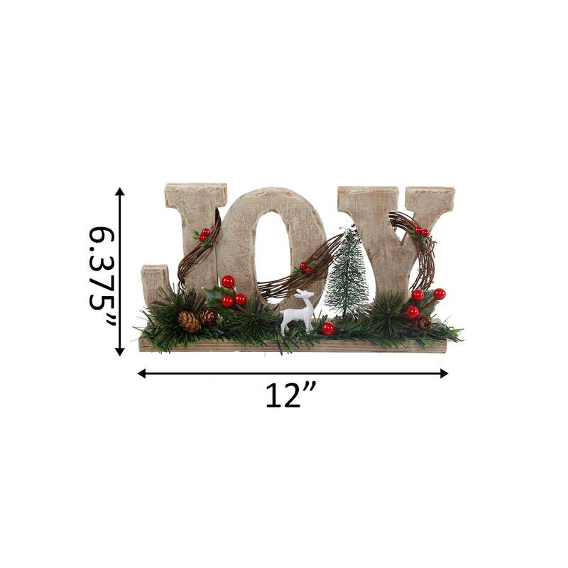 12" Joy Sign