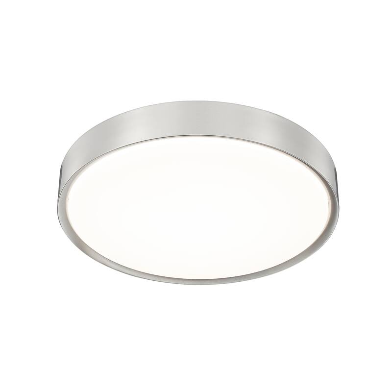 Kawan 1 Light Flush Mount in Brushed Nickel