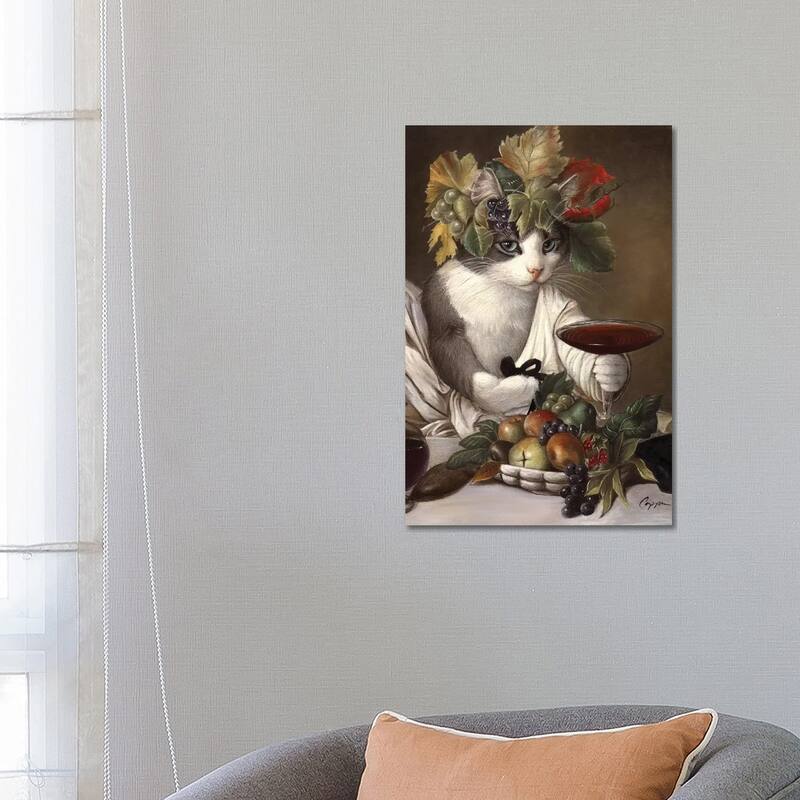 iCanvas "Widget As Bacchus" by Melinda Copper Canvas Print - 26x18x1.5
