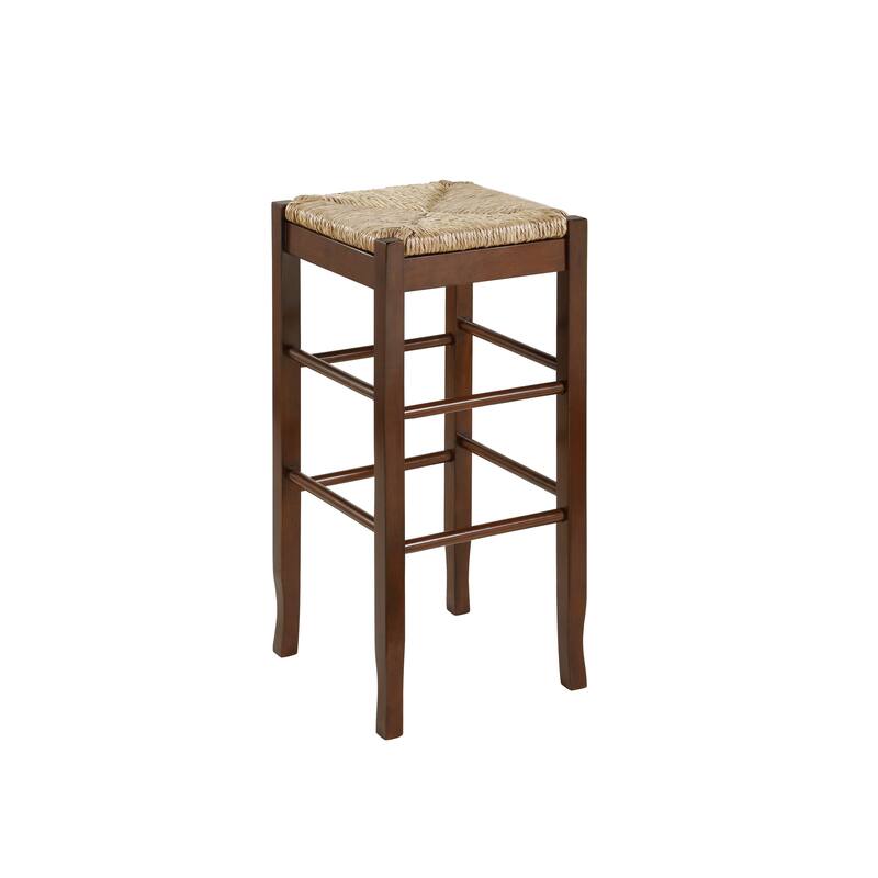 Slaot Woven 29-inch Square Bar Stool