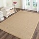 preview thumbnail 8 of 37, SAFAVIEH Natural Fiber Chunky Giesela Sisal Rug 3' x 5' - Maize