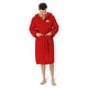 preview thumbnail 2 of 54, NFL Hooded Silk Touch Robe 26" x 47" - Kansas City Chiefs