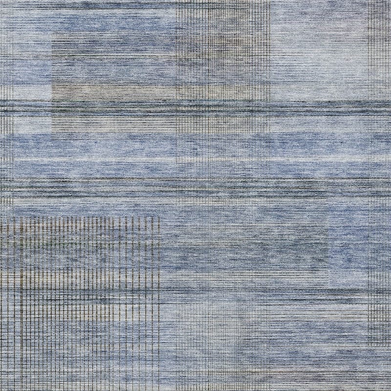 HomeRoots Striped Transitional Rectangle Outdoor Rug