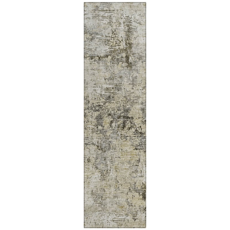 Machine Washable Indoor/ Outdoor Chantille Modern Ombre Rug
