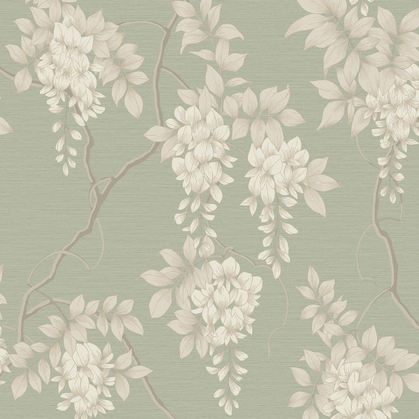 slide 2 of 4, Wisteria Sage Wallpaper