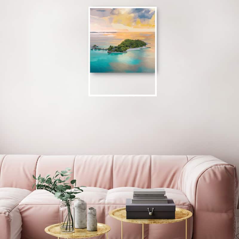 Island Dream By Studio Arts Canvas Art Print