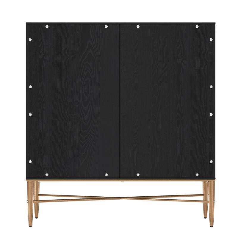 2 Door Vintage Accent Cabinet