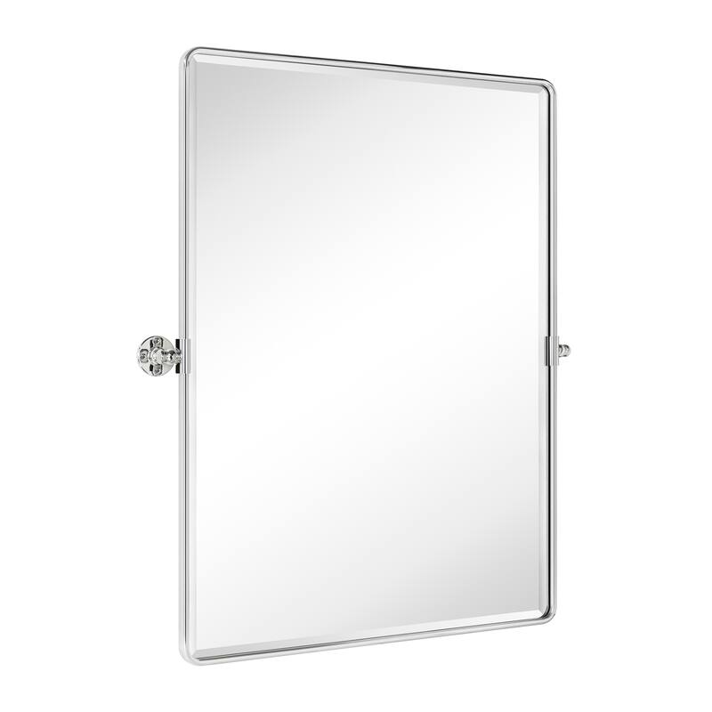 Woodvale Rectangle Metal Wall Mirrors