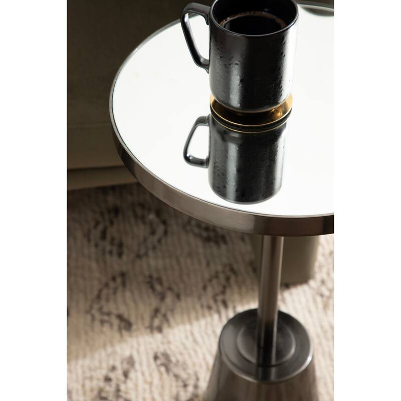 Kate and Laurel Tira Round Side Table