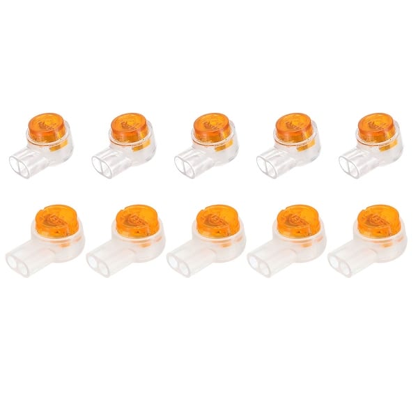 UY/UR Wire to Wire Connector K1/K2 CorrosionResistant Yellow Orange