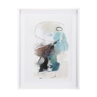 In The Middle I Framed Art Print