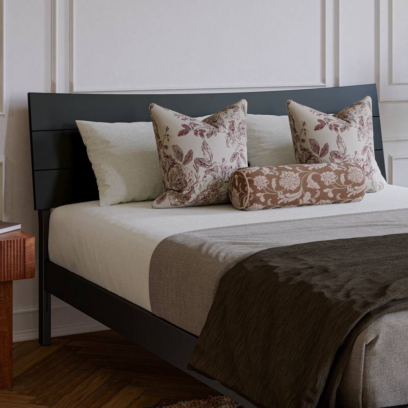 Phoenix Wood Platform Bed with Trundle