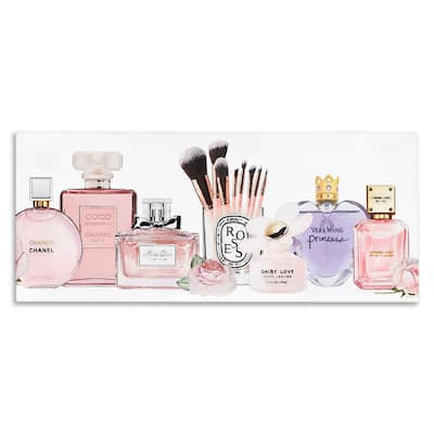 Stupell Women's Fashion Fragrance Glam Accessories Canvas Wall Art