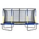 preview thumbnail 1 of 6, Machrus Upper Bounce 9' X 15' Gymnastics Style; Rectangular Trampoline Set with Premium Top-Ring Enclosure System
