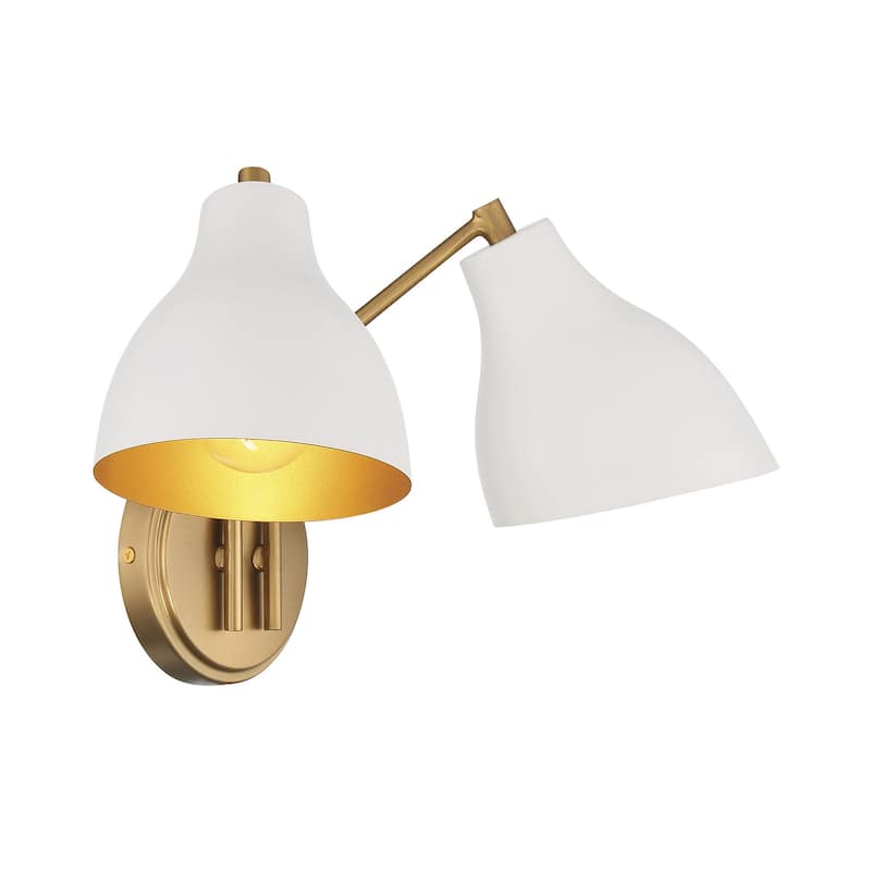Meridian M90075 2 Light 10" Tall Wall Sconce