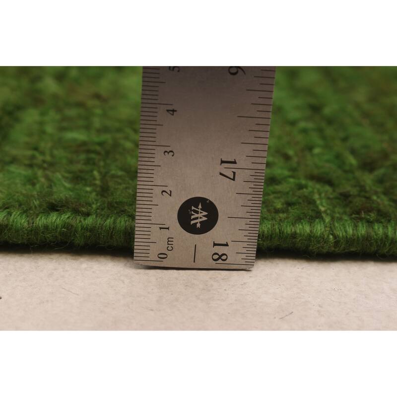 ECARPETGALLERY Hand-knotted Finest Peshawar Ziegler Lime Wool Rug - 9'8 x 14'8