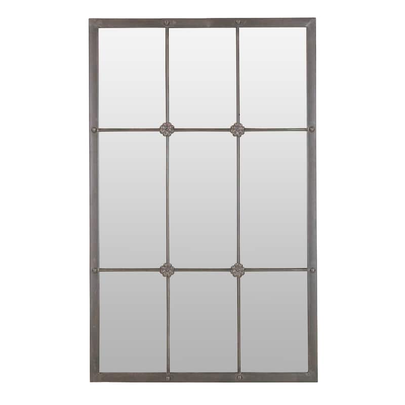 Kinslee Window Pane Wall Mirror - 38"H x 23.5"W x 1.5"D
