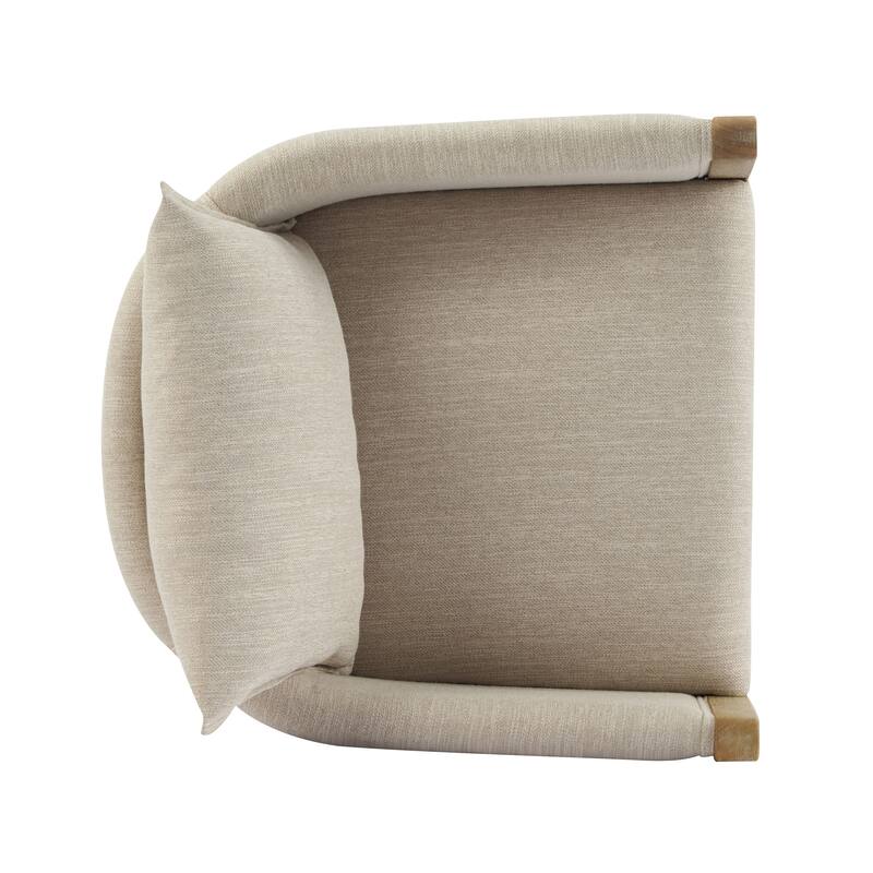 Christopher Knight Home - Callahan Linen Upholstered Dining Chair with Armrests