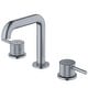 preview thumbnail 8 of 15, Karran Tryst KBF464 2-Handle Three Hole Widespread Bathroom Faucet with Matching Pop-up Drain