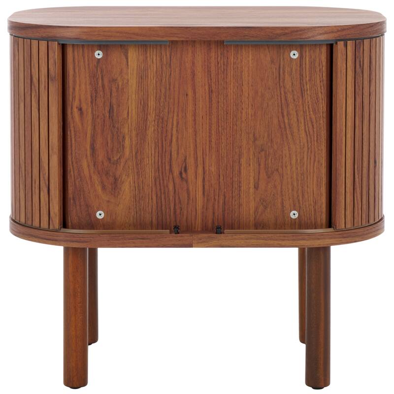 SAFAVIEH Home Tealla 2 Tambour Door Nightstand