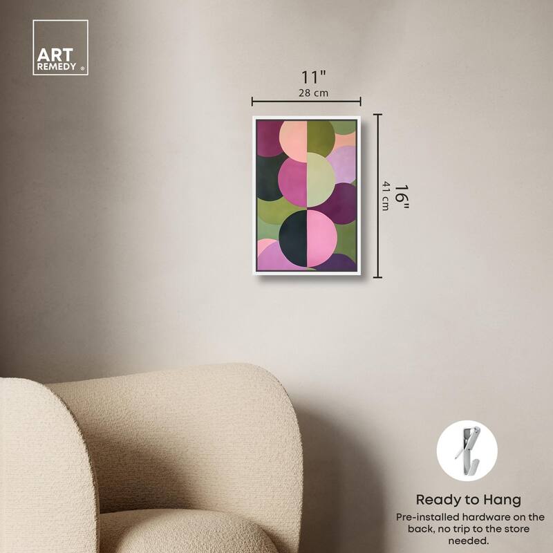 Purpurea I Canvas by Art Remedy